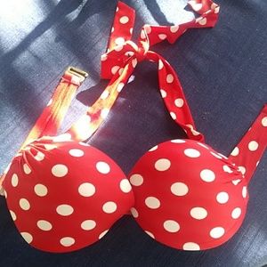 Push up bikini top..super cute practically new